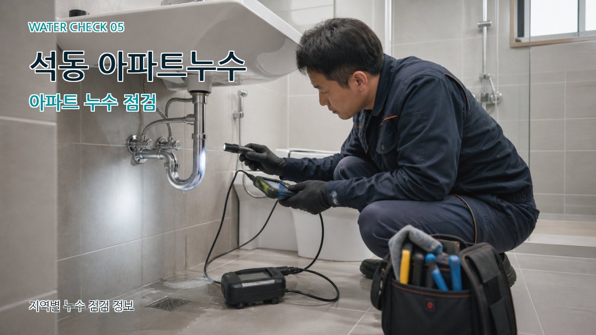 석동 아파트누수 아파트 누수 점검