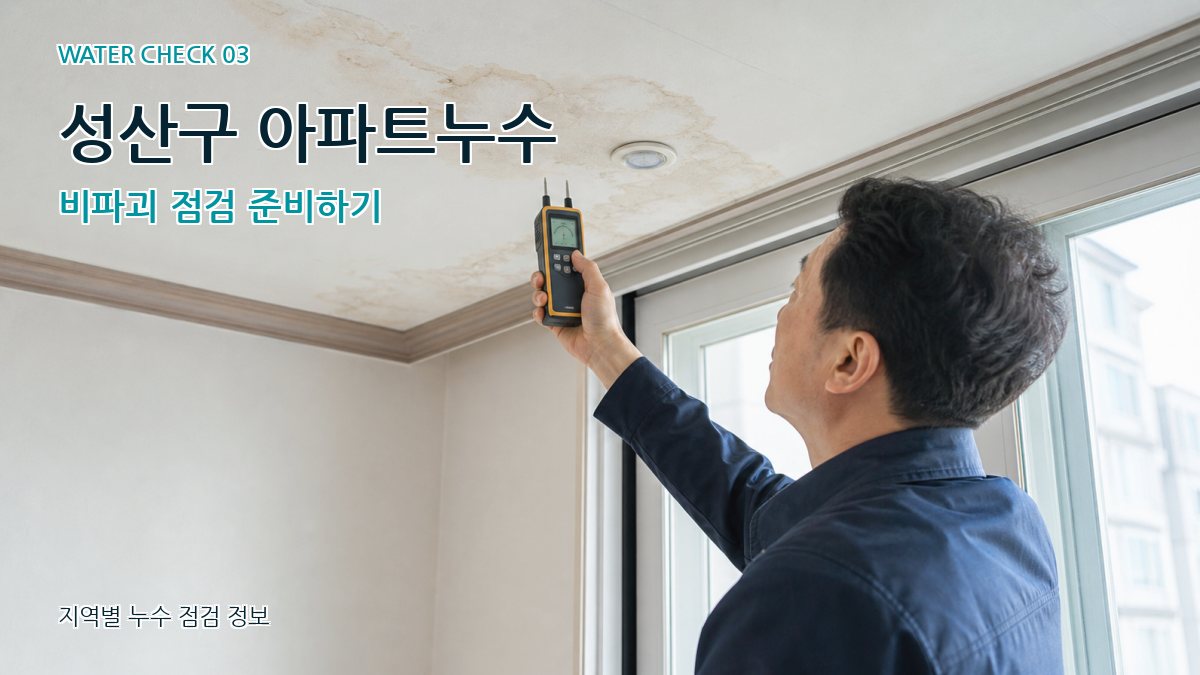 성산구 천장누수 누수탐지 이미지