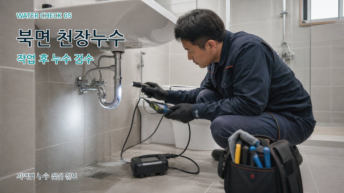 북면 누수공사 누수탐지 이미지