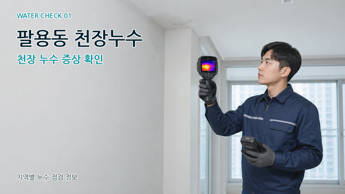 팔용동 천장누수 천장 누수 증상 확인