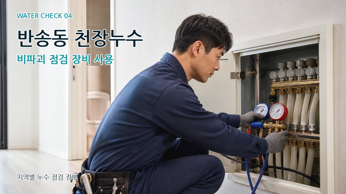 반송동 누수탐지 누수탐지 이미지