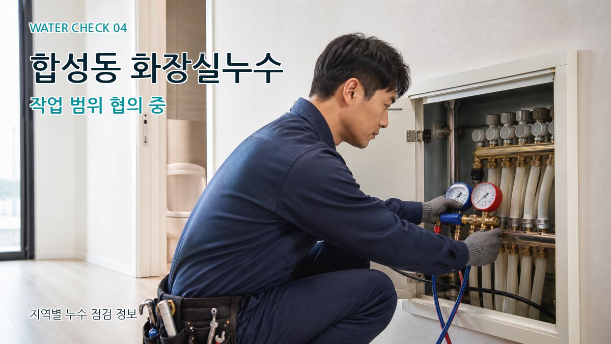합성동 누수탐지 누수탐지 이미지