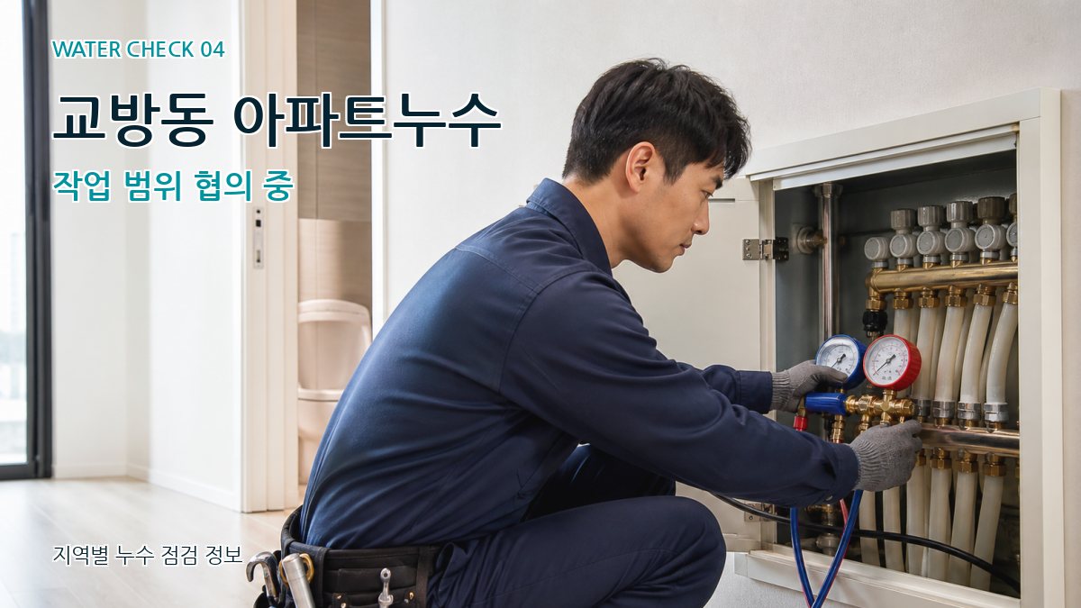 교방동 누수탐지 누수탐지 이미지