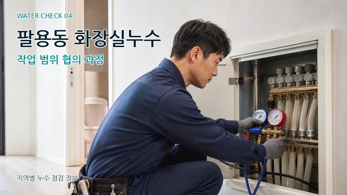 팔용동 누수탐지 누수탐지 이미지
