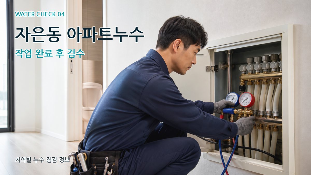 자은동 누수탐지 누수탐지 이미지
