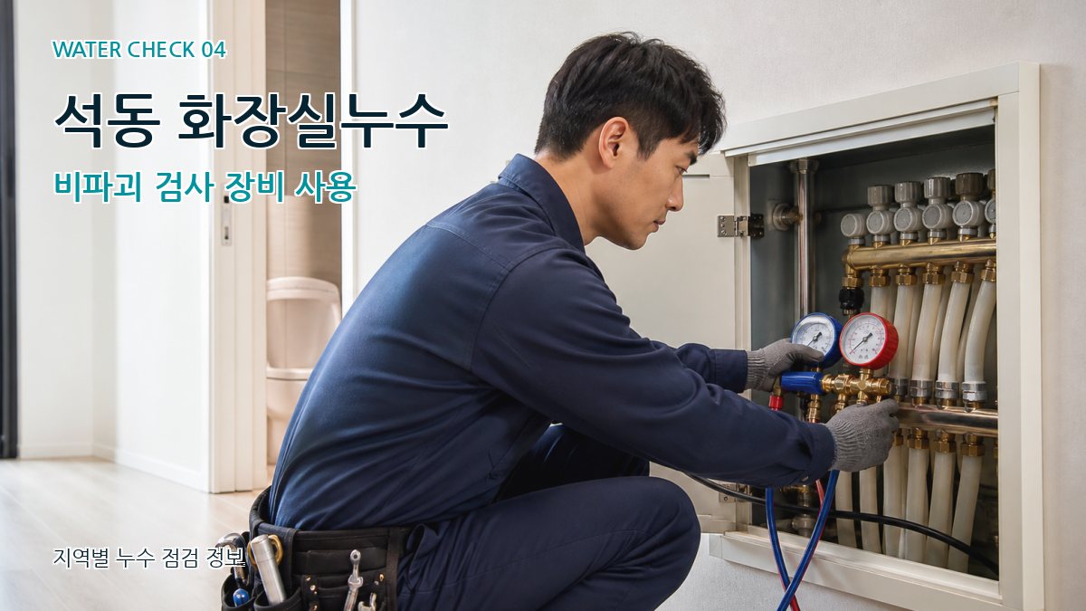 석동 누수탐지 누수탐지 이미지