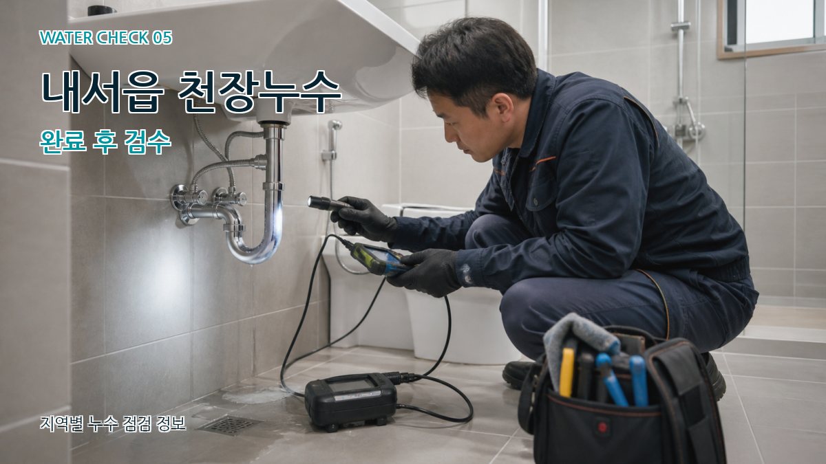 내서읍 누수공사 누수탐지 이미지