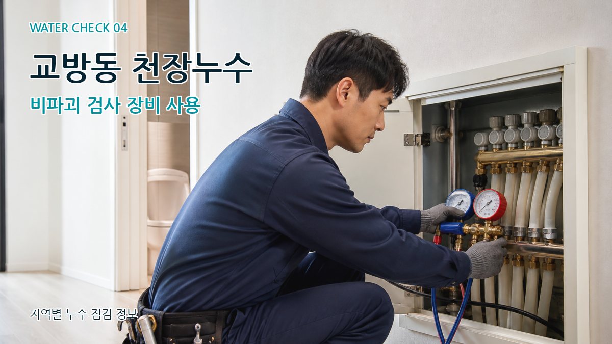 교방동 누수탐지 누수탐지 이미지