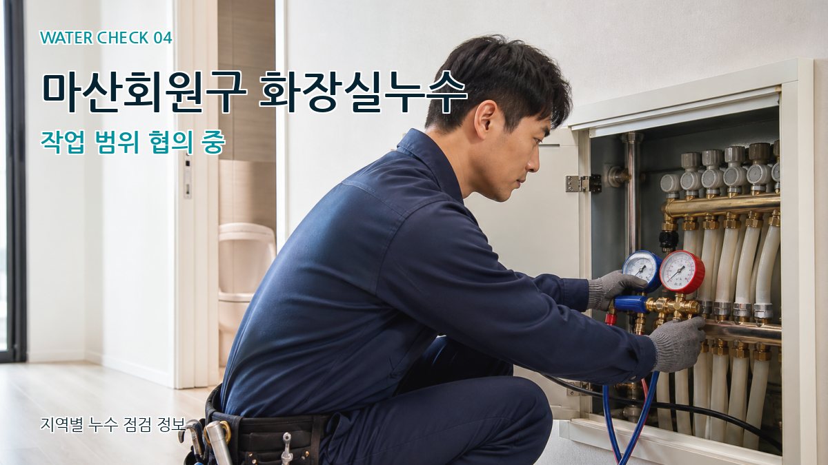 마산회원구 누수탐지 누수탐지 이미지