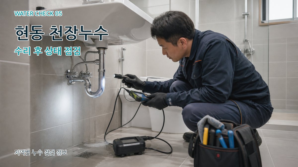 현동 누수공사 누수탐지 이미지