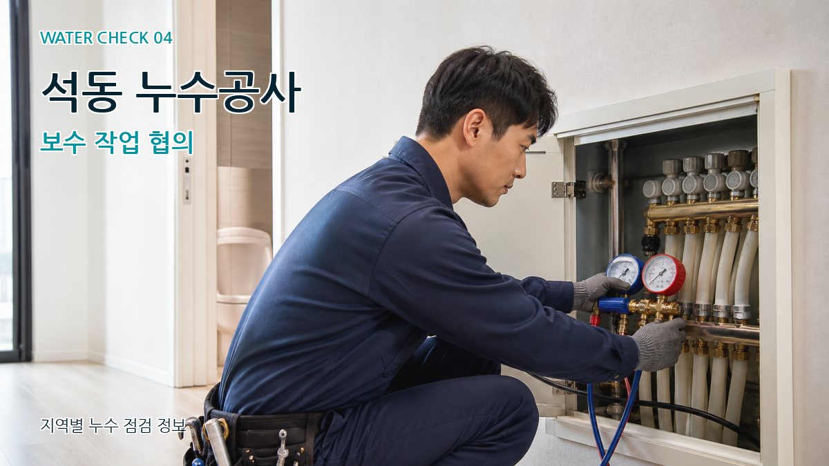 석동 누수탐지 누수탐지 이미지