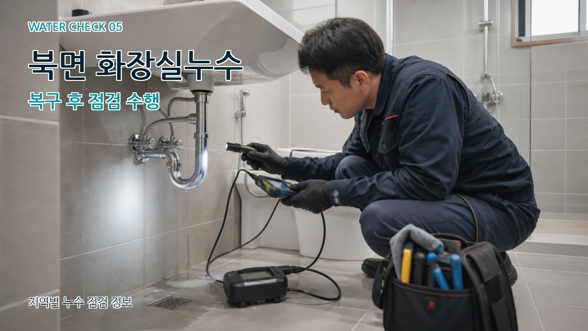 북면 누수공사 누수탐지 이미지
