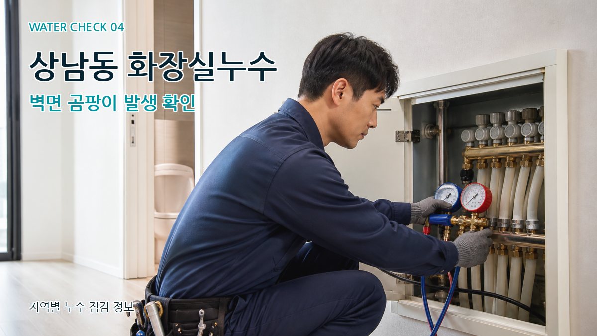 상남동 누수탐지 누수탐지 이미지
