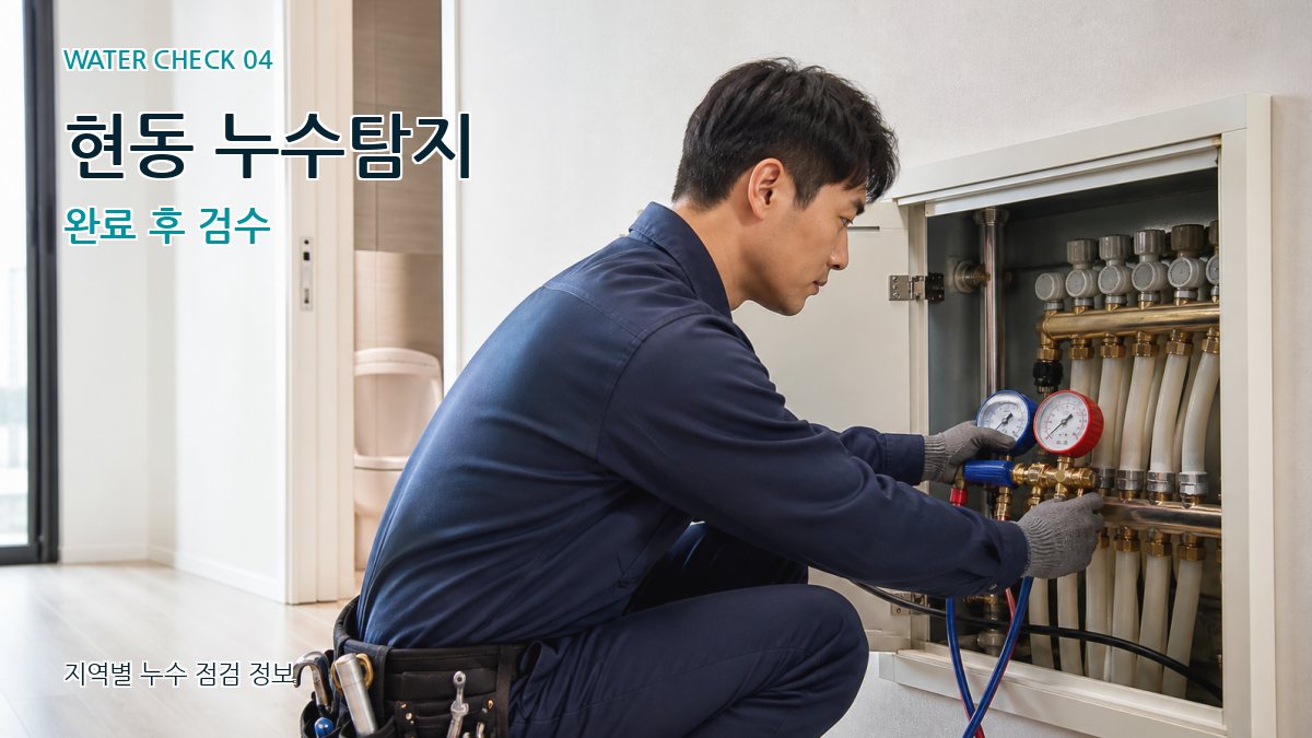 현동 누수탐지 누수탐지 이미지