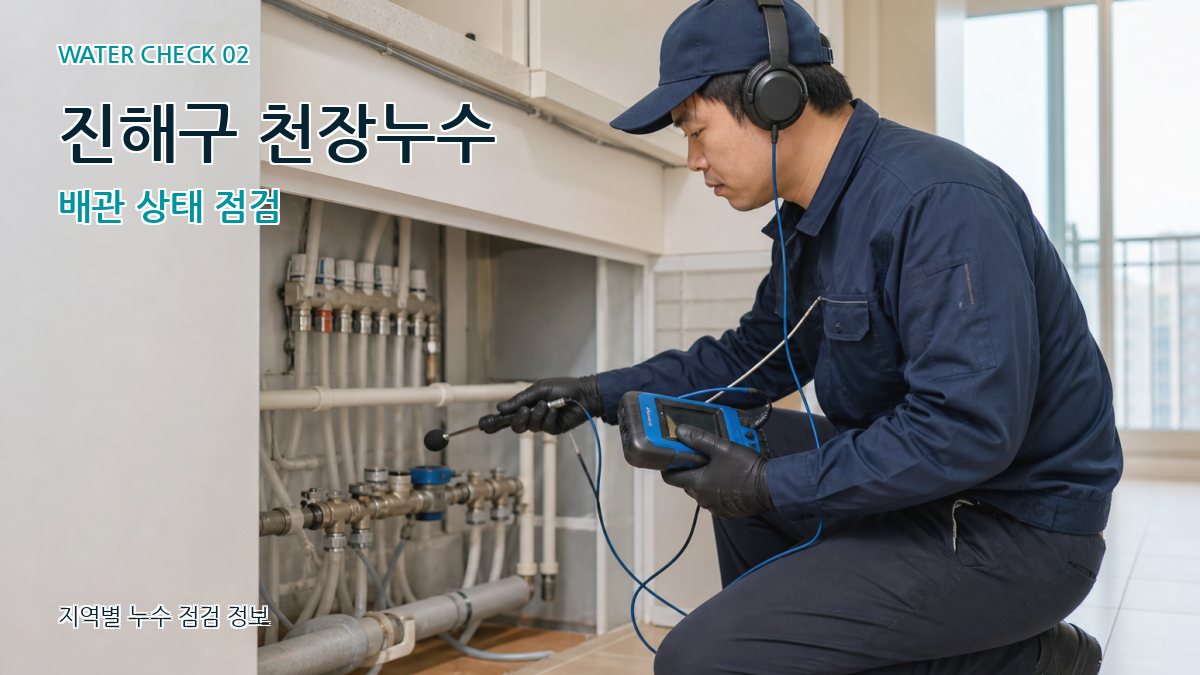 진해구 화장실누수 누수탐지 이미지
