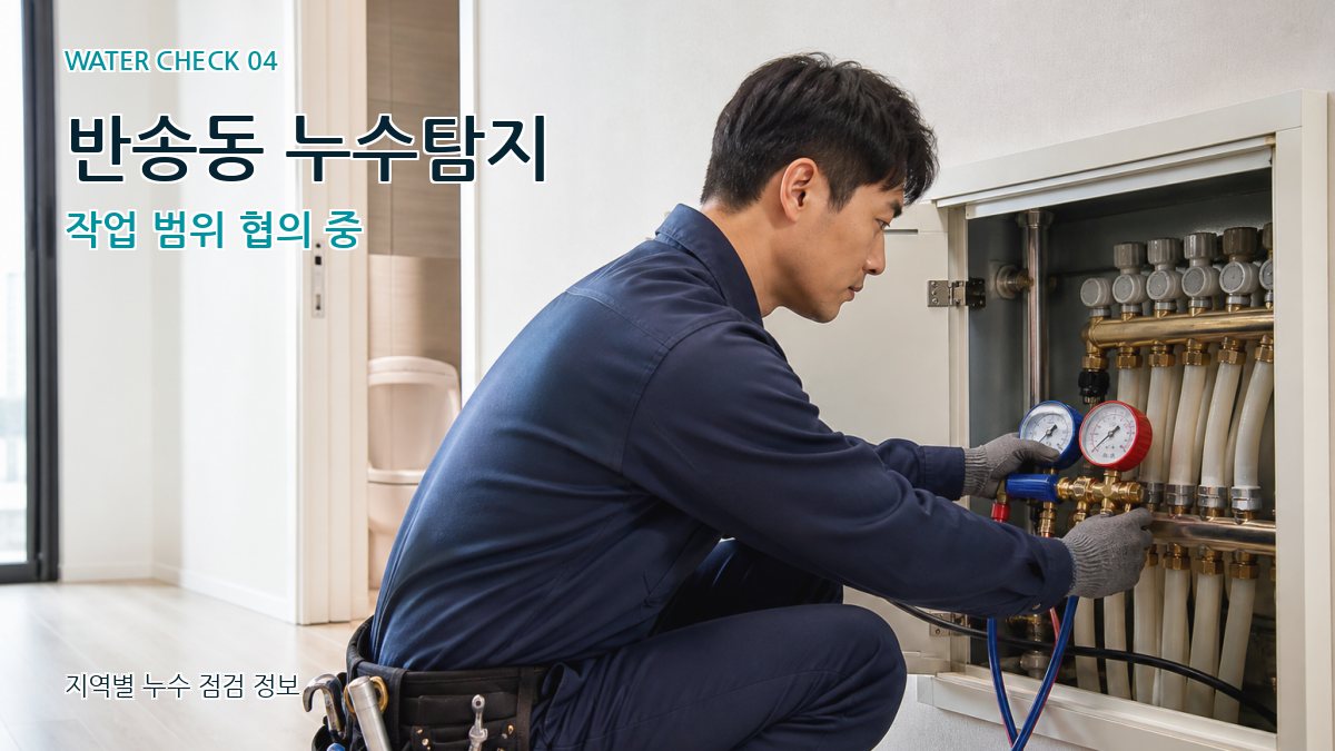 반송동 누수탐지 누수탐지 이미지