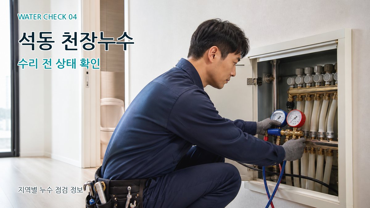 석동 누수탐지 누수탐지 이미지