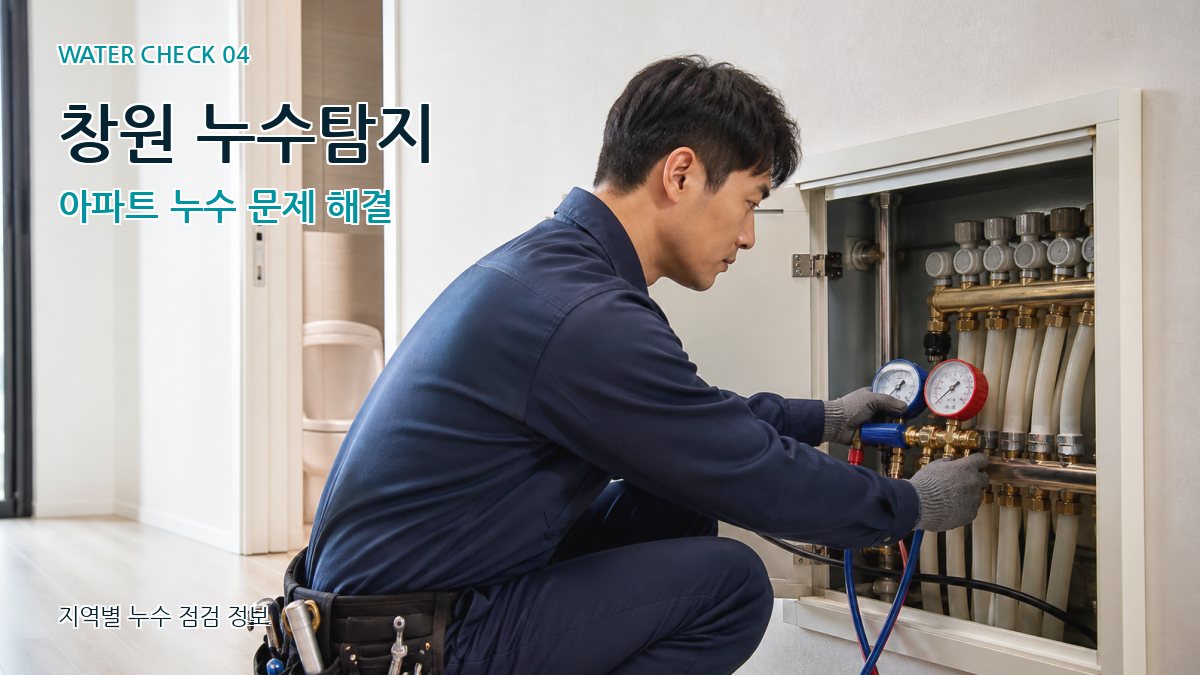 창원 누수탐지 아파트 누수 문제 해결