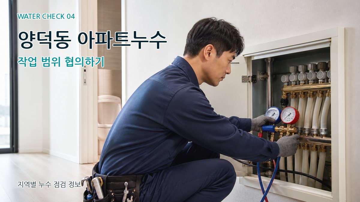 양덕동 누수탐지 누수탐지 이미지