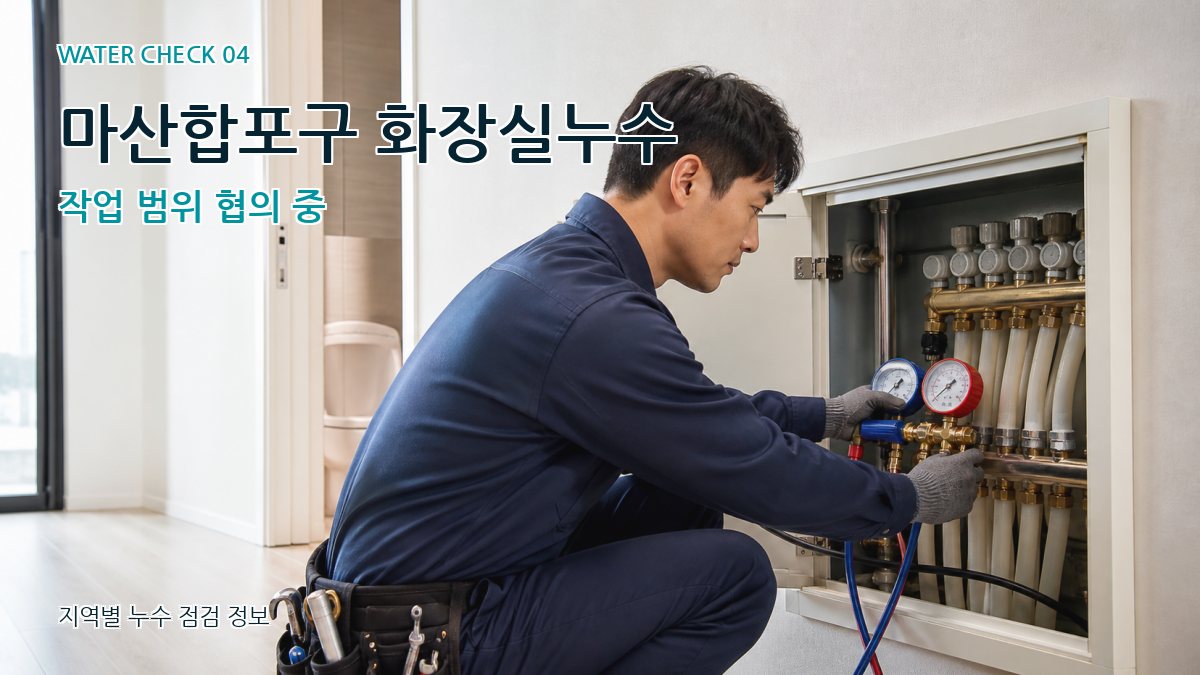 마산합포구 누수탐지 누수탐지 이미지