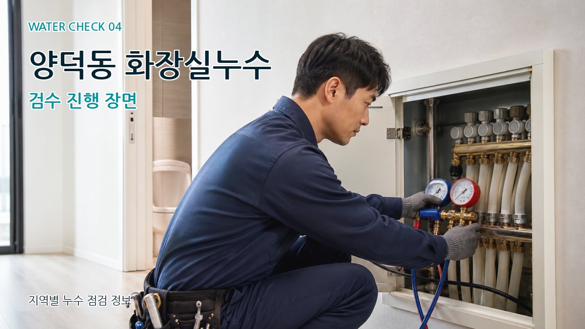 양덕동 누수탐지 누수탐지 이미지