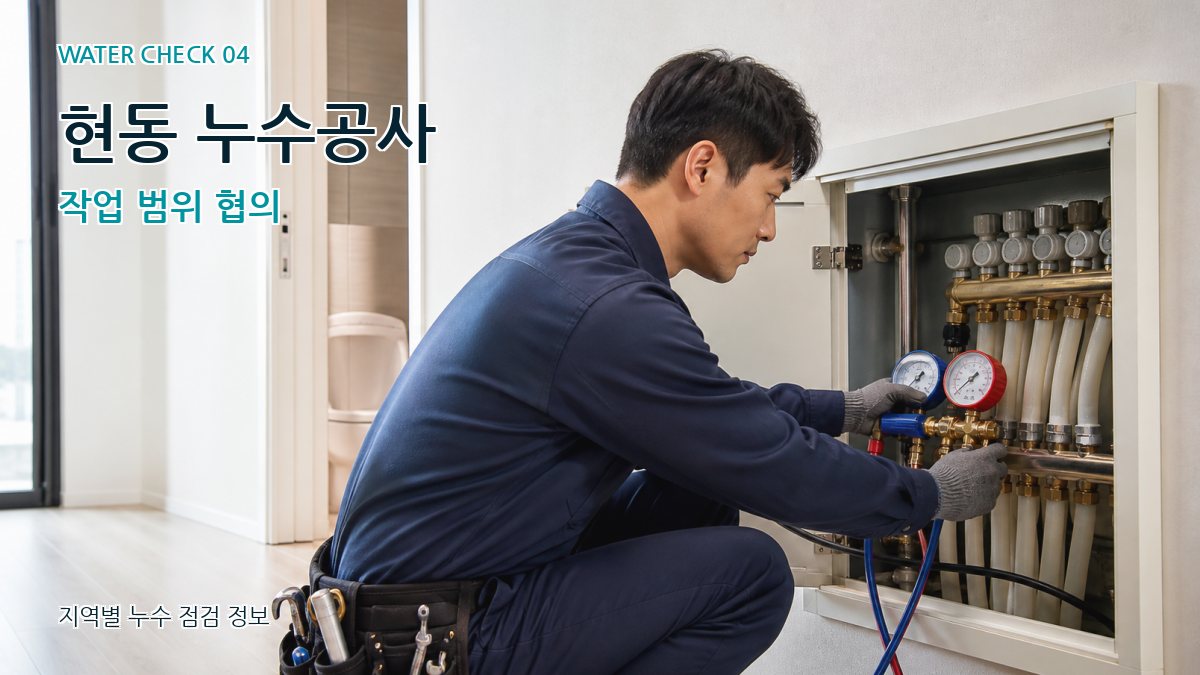 현동 누수탐지 누수탐지 이미지