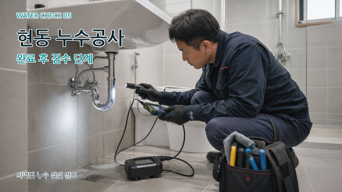 현동 누수공사 누수탐지 이미지