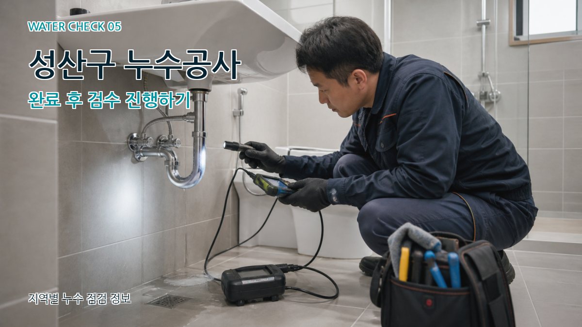 성산구 누수공사 누수탐지 이미지