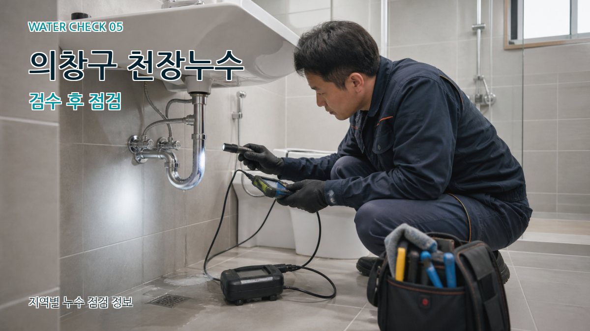 의창구 누수공사 누수탐지 이미지